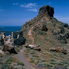 Santorini - Skaros Felsen