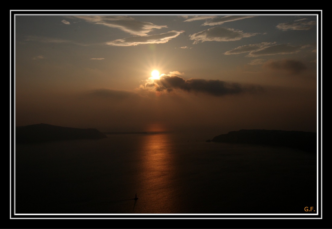 Santorini - Sonnenuntergang VI