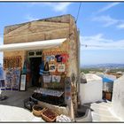 Santorini - Souvenierladen mit Aussicht