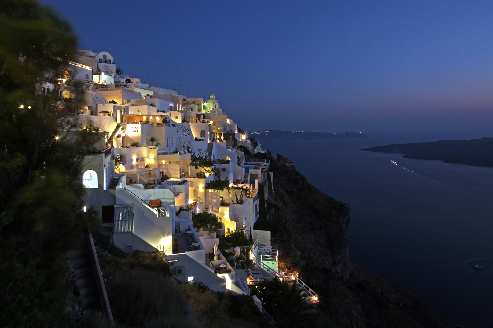 Santorini - Thira by night