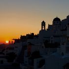 Santorini's Sundowner Skyline