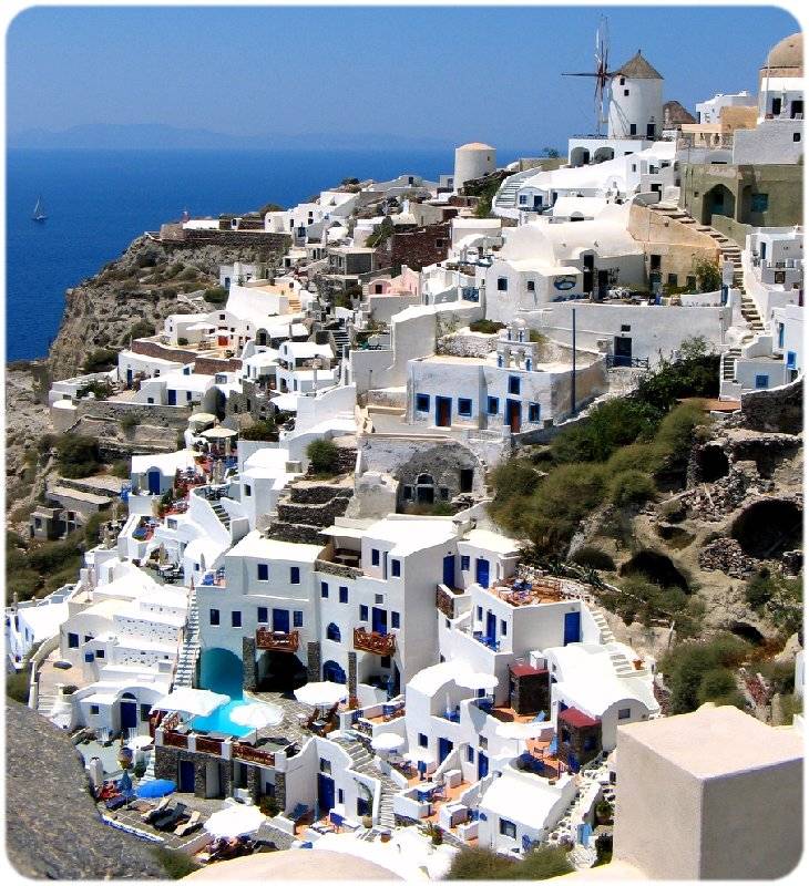 Santorini's - view of Ia