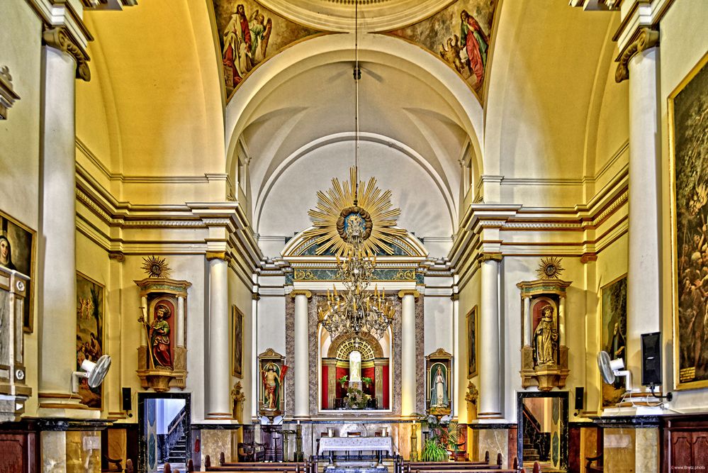 Santuari de Sant Salvador, Altar principal