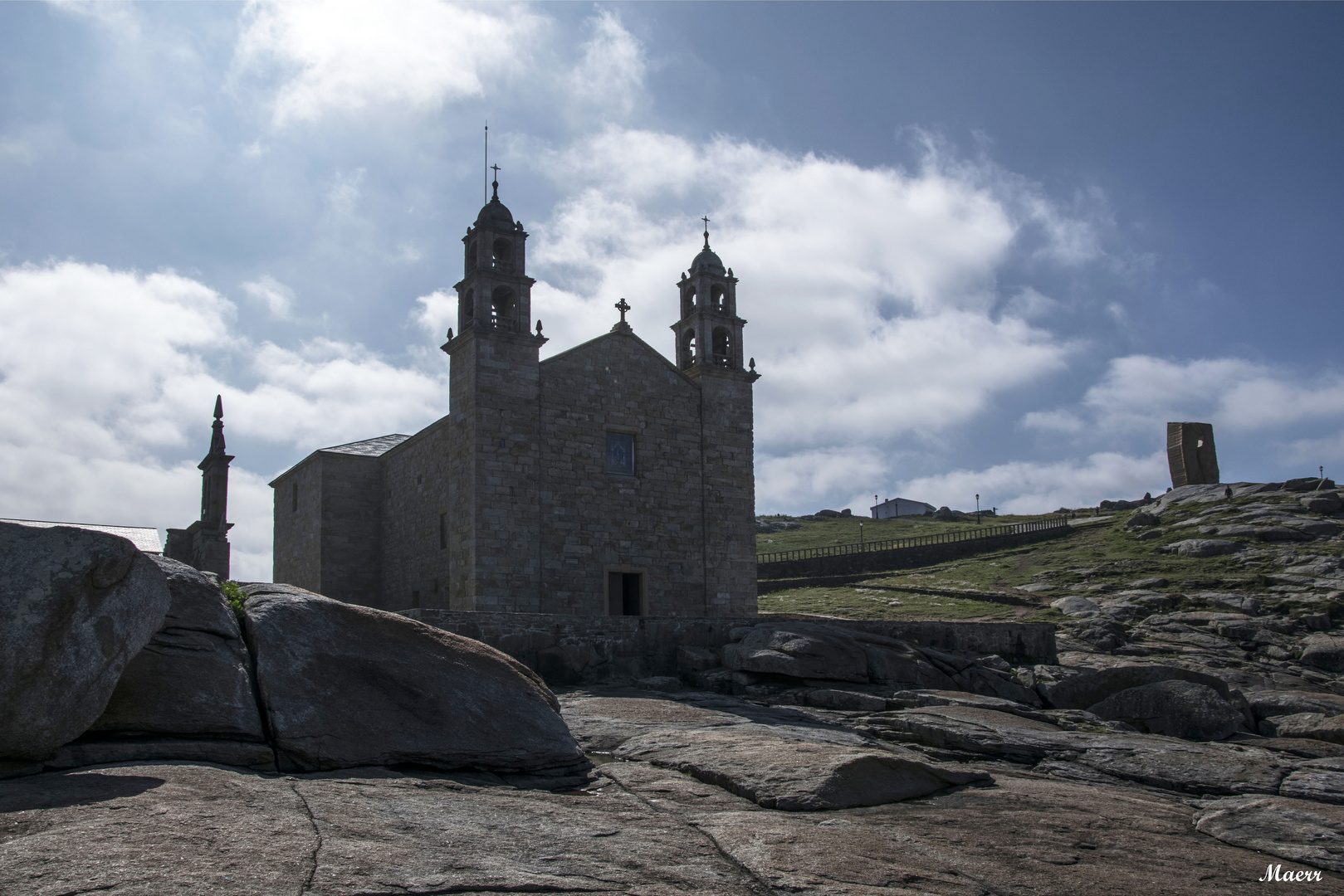 Santuario de Nuestra Señora de la Barca-Muxía-La Coruña.