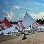 Sanur beach in 1978