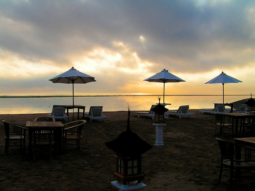 Sanur Beach Morgenstimmung