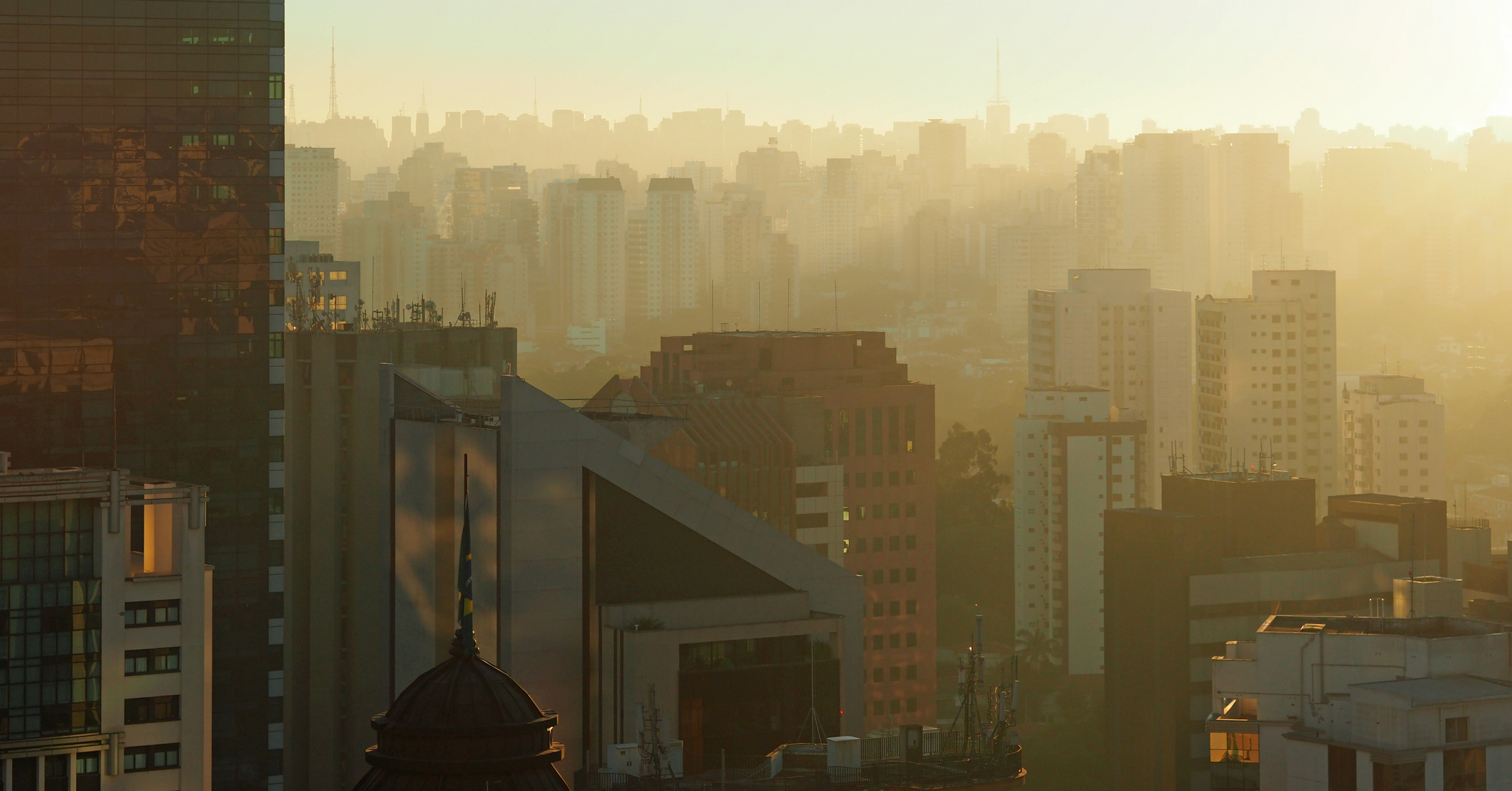 Sao Paulo im Morgenlicht