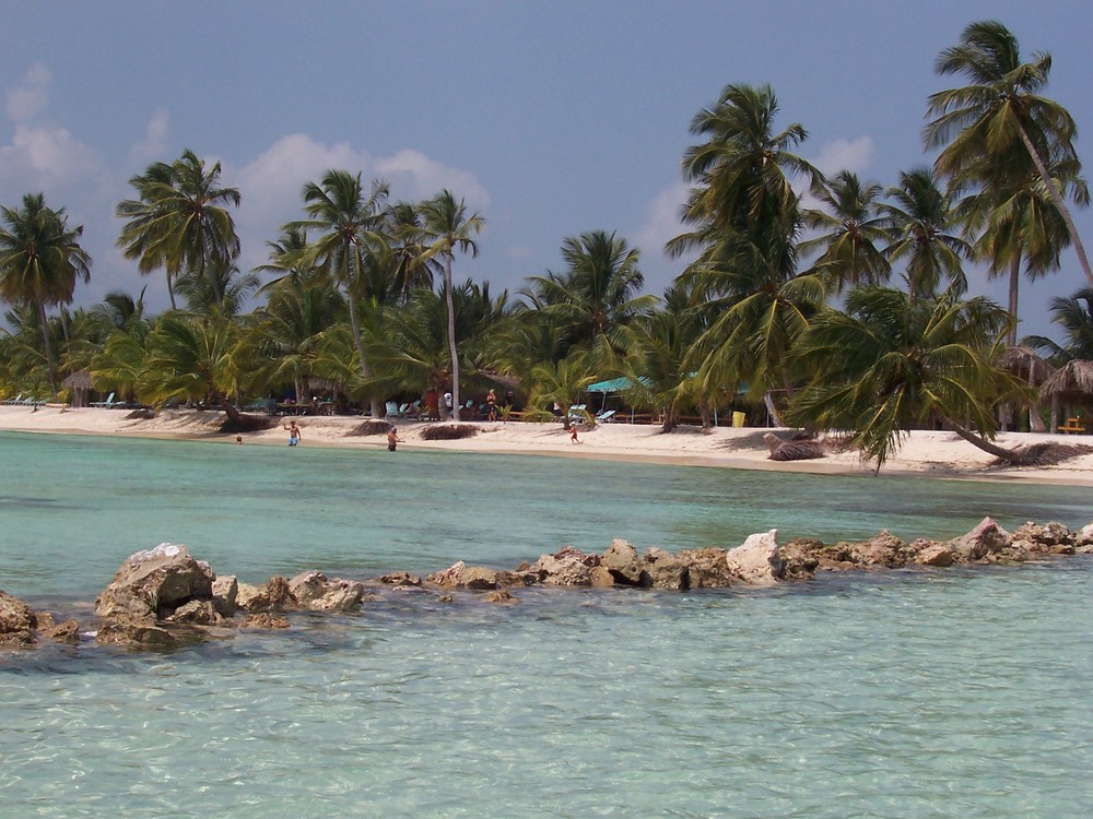 Saona, la plage