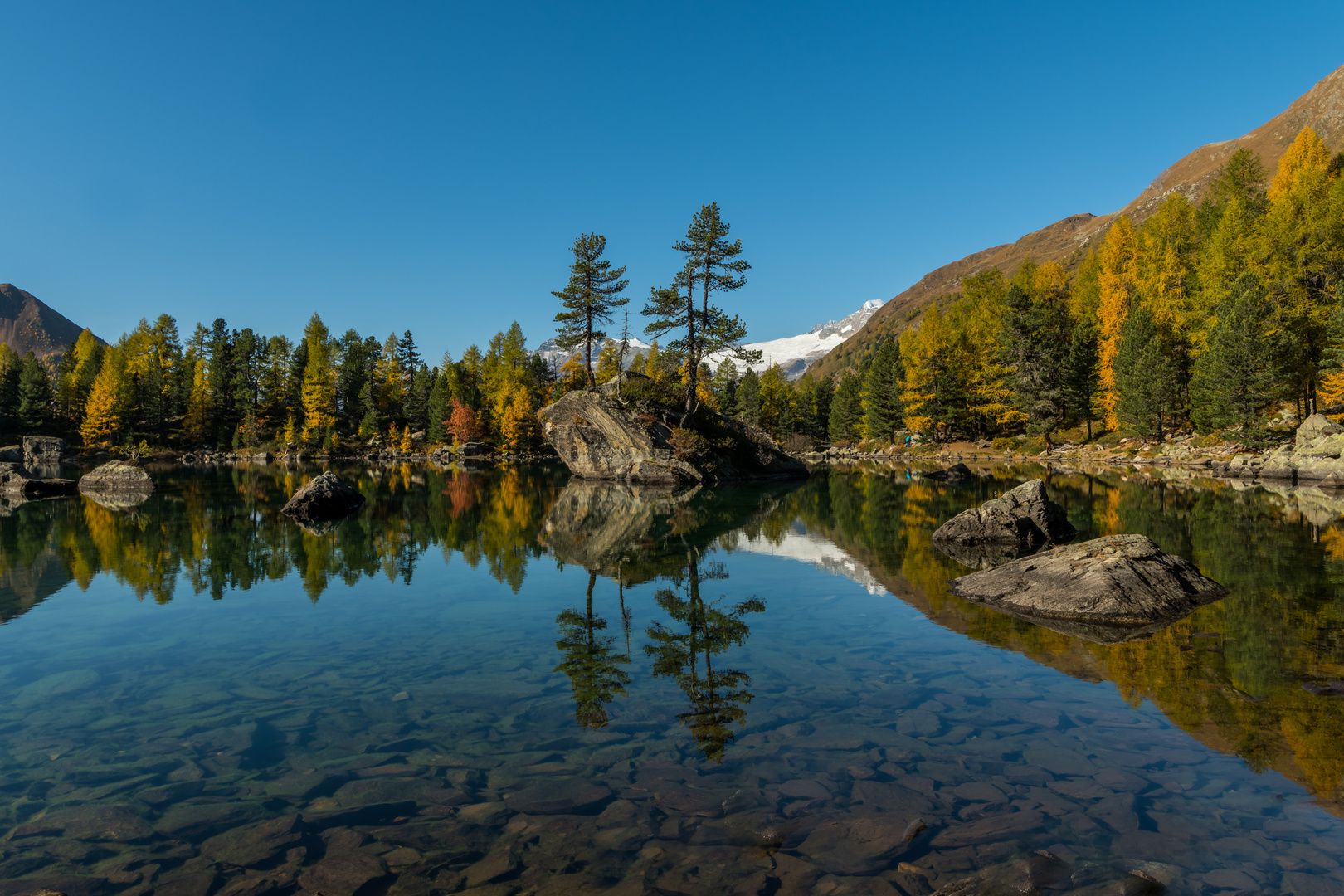 Saoseosee im Puschlav Graubünden Schweiz