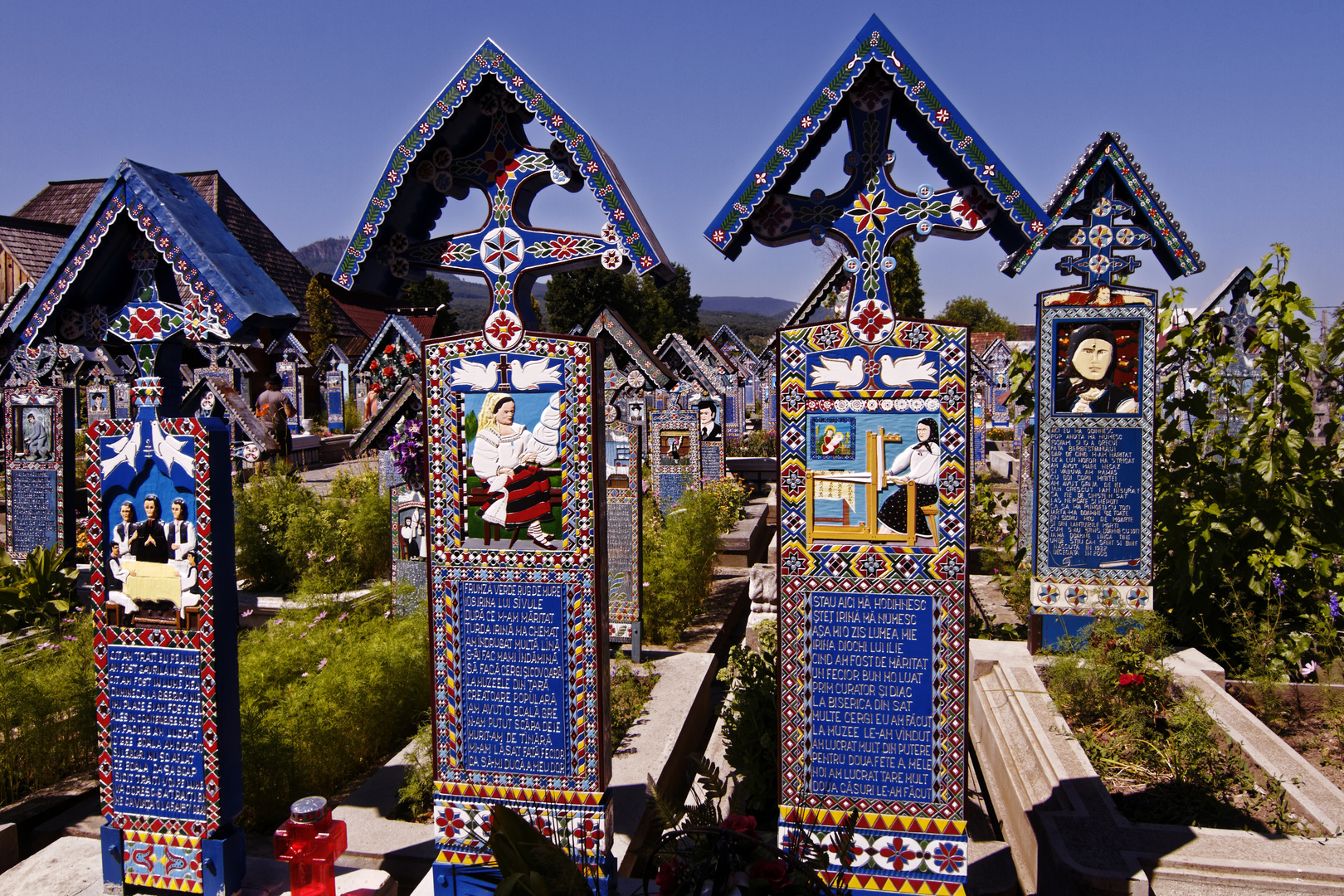 Sapanta der 'lustige' Friedhof