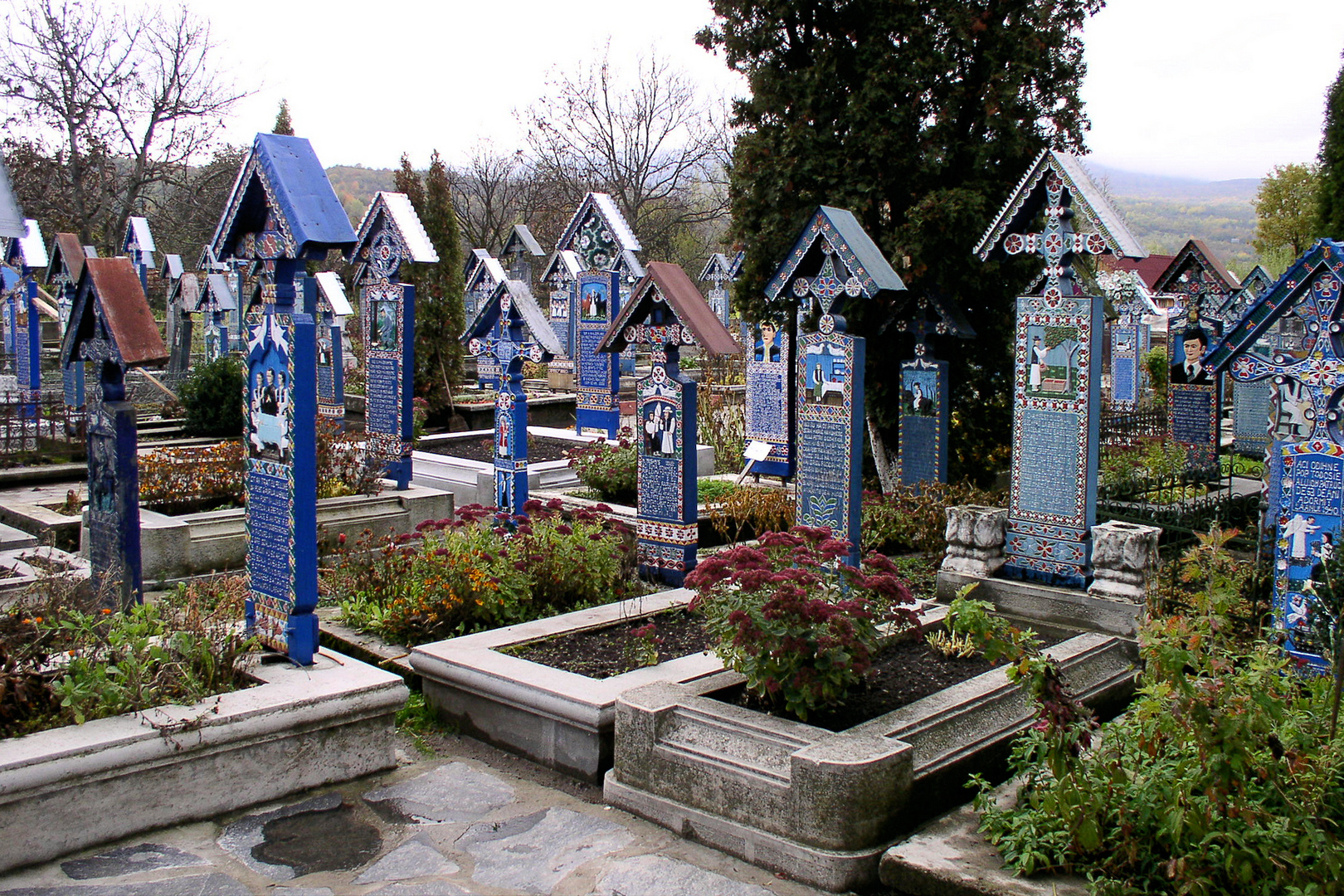 Sapanta - Region Maramures Der "Fröhliche Friedhof"