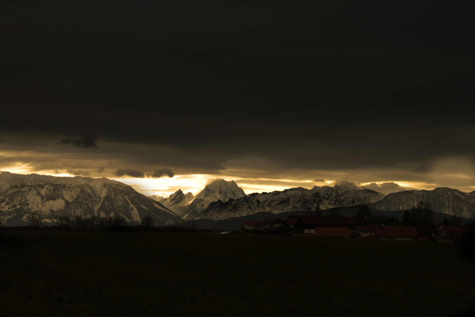 Sapaziergang an Weihnachten