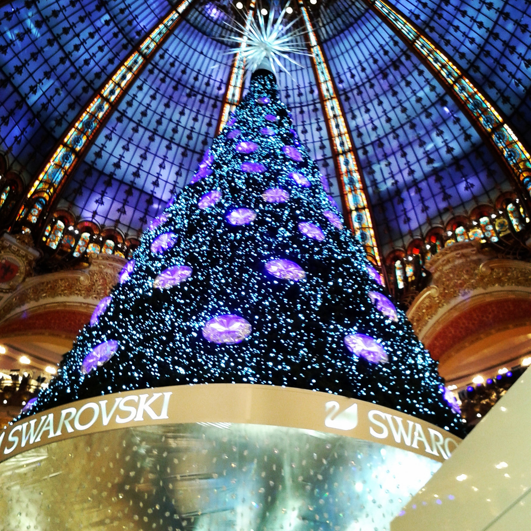 Sapin de noël des Galeries Lafayette photo et image noël, special