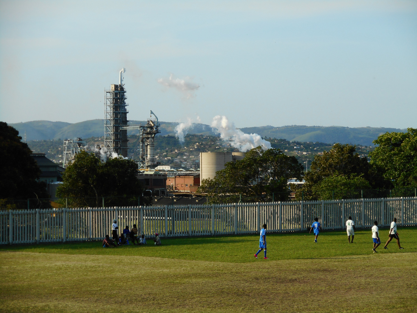 SAPPI Papierfabrik in Mandeni KwaZulu/NAtal