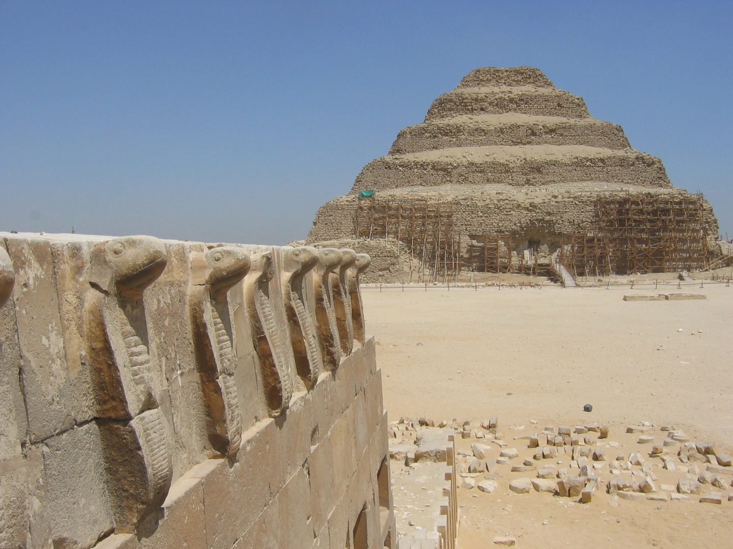 Saqqara step pyramid