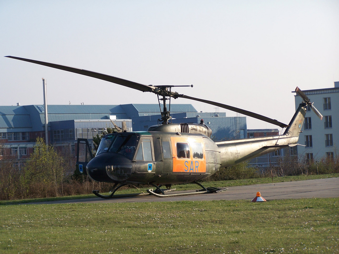 SAR 75 Bell UH-1D Bundeswehrkrankenhaus Ulm