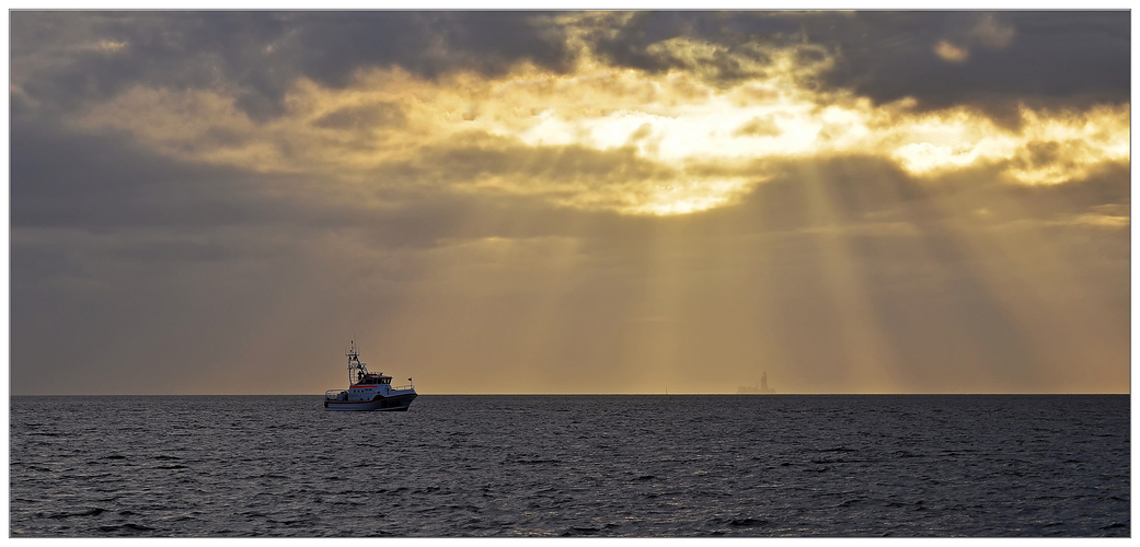 SAR Theodor Storm im Abendlicht