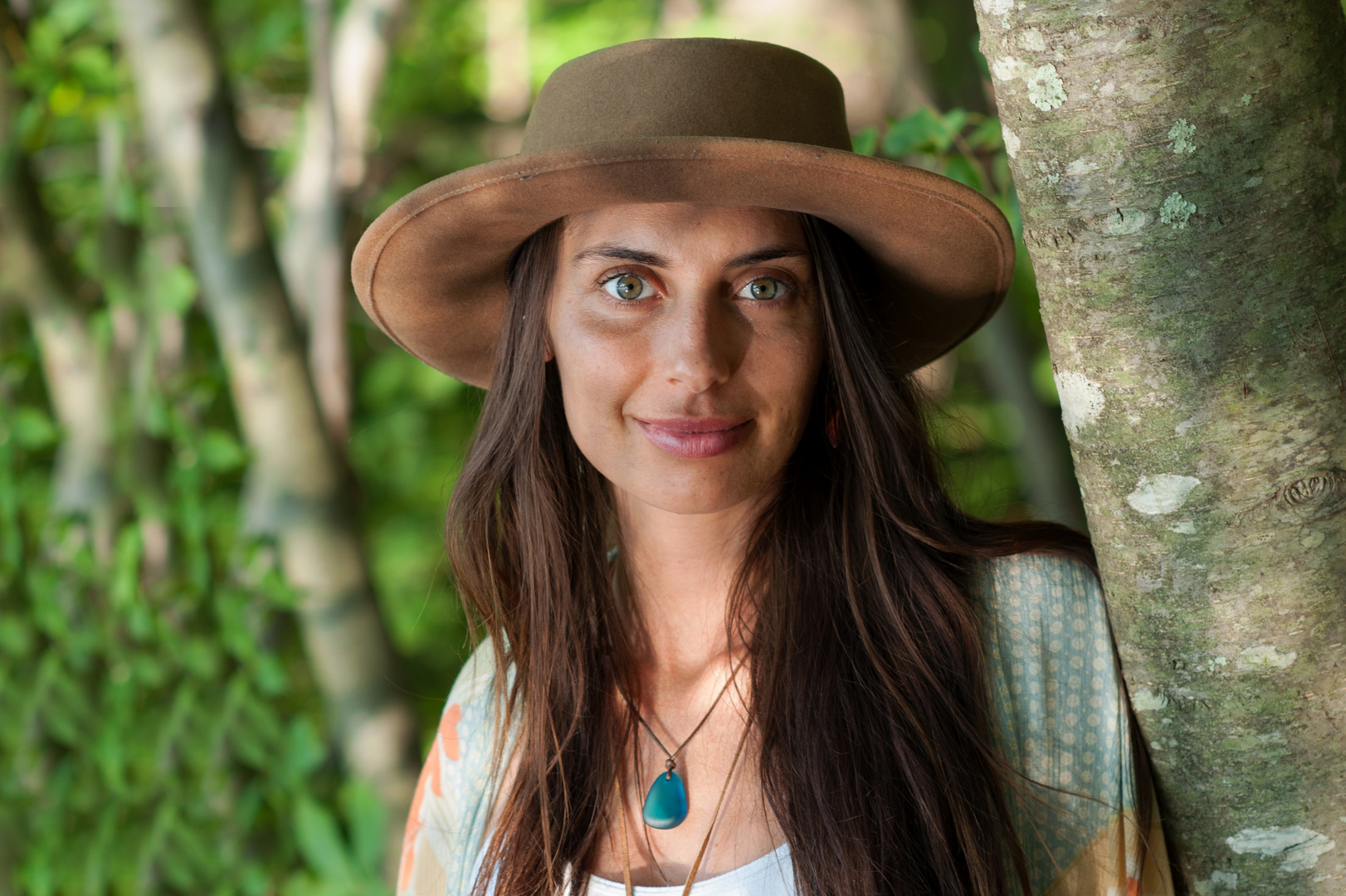 Sarah with her Hat