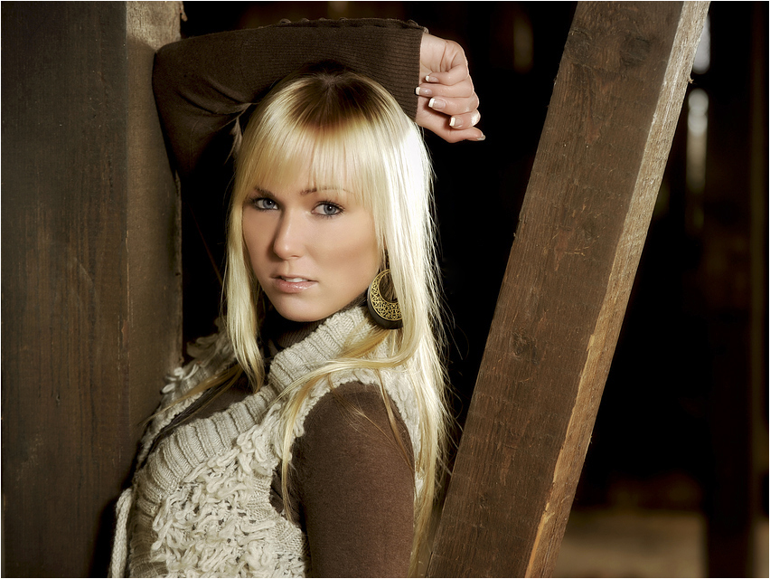 Sarah.....and the barn