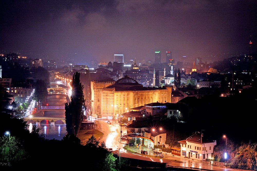 Sarajevo bei Nacht 2009