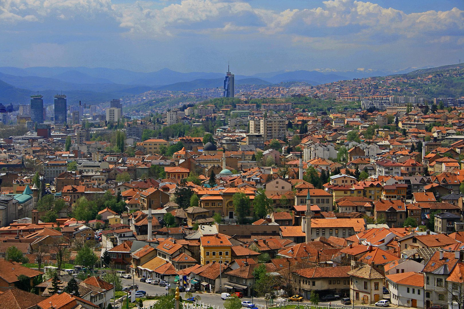 Sarajevo from the Hills