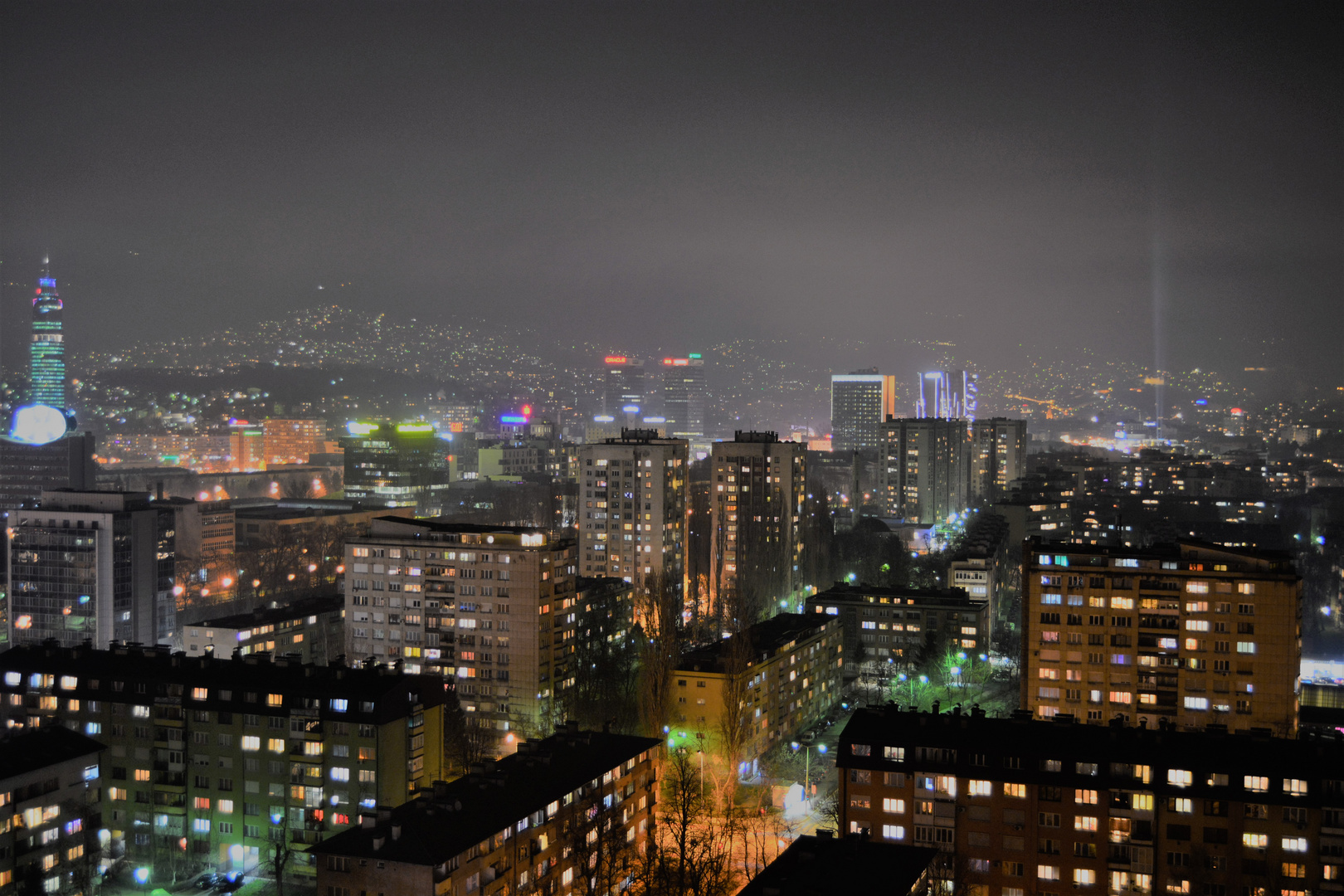 Sarajevo through the window