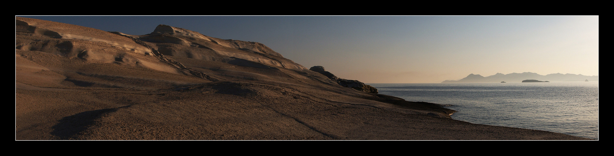 Sarakiniko in the morning light