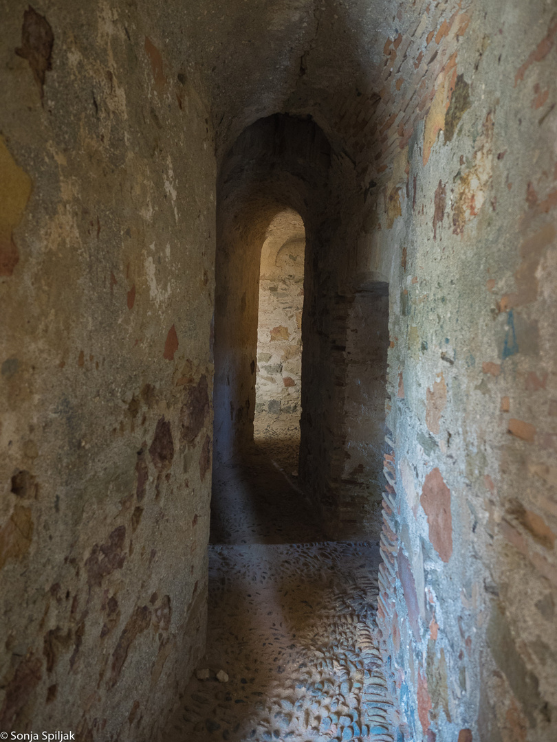 Sarazenenturm auf Sardinien von innen