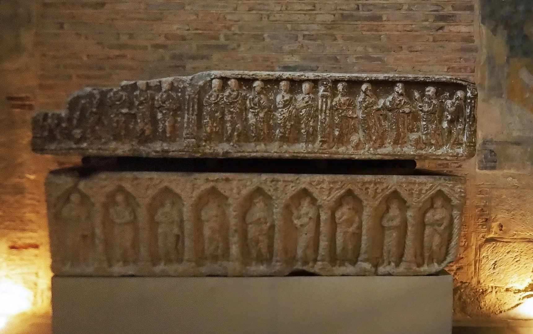 Sarcophage Paléochrétien dit du Comte de Toulouse Guillaume Taillefer