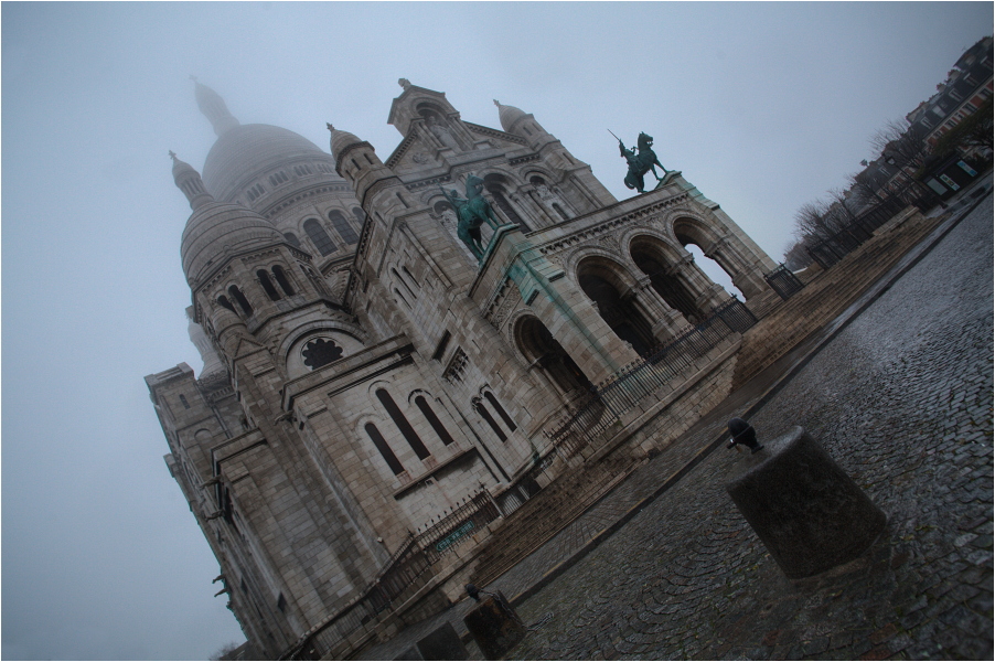 Sarcré Coeur im Nebel