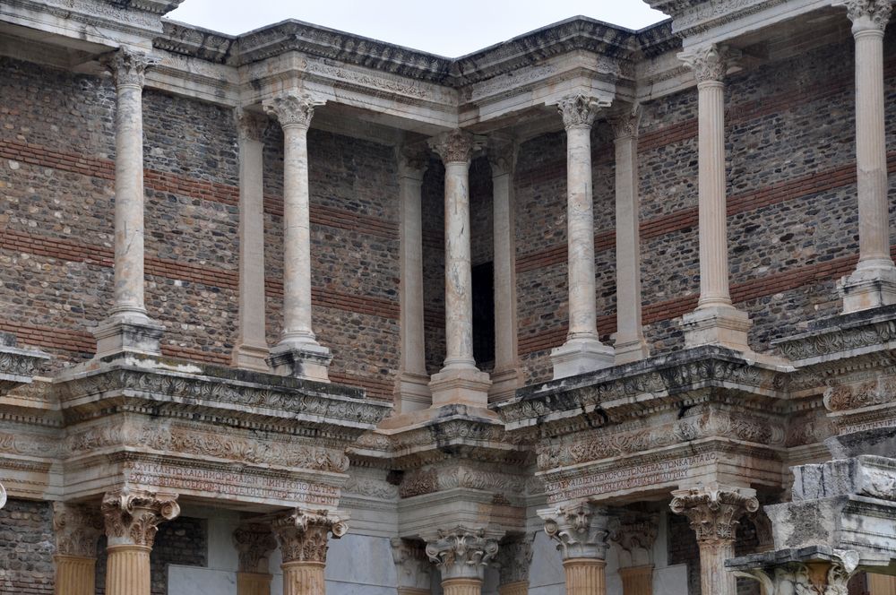 Sardes - Säulen des Gymnasions