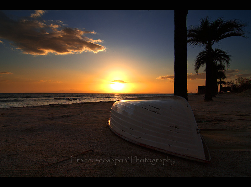 Sardinian sunset.