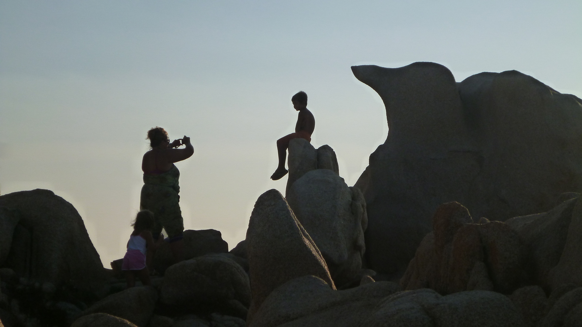 Sardinien Capo Tresa reale Familie