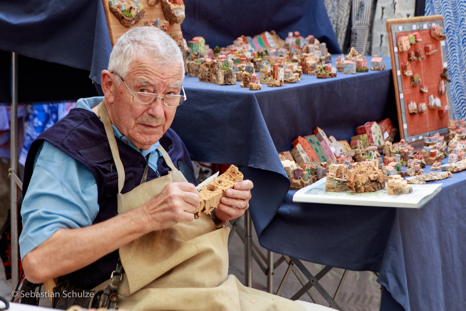 Sardinien - Markt in San Pantaleo