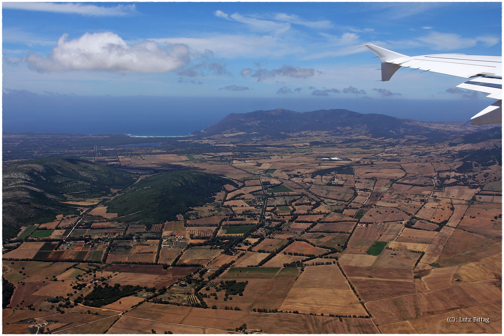 Sardinien von oben