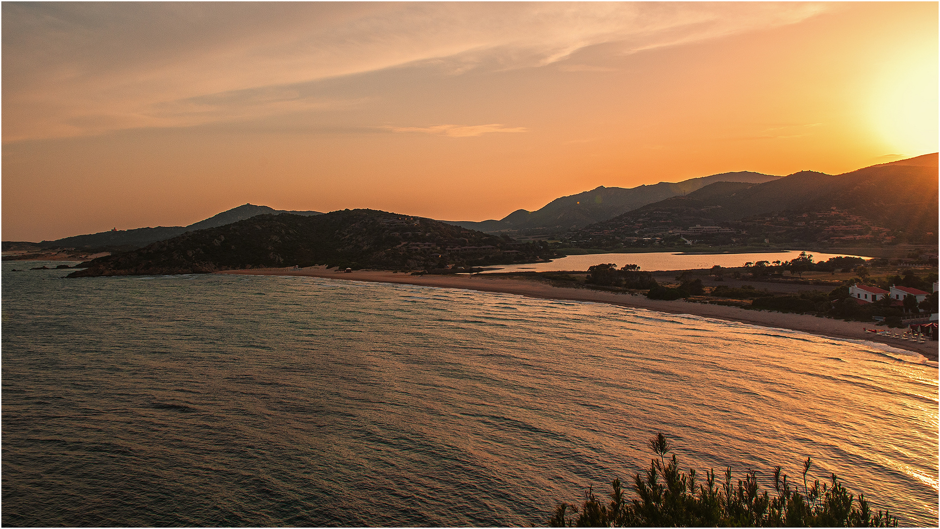 Sardinien Westküste +++ Sonnenuntergang