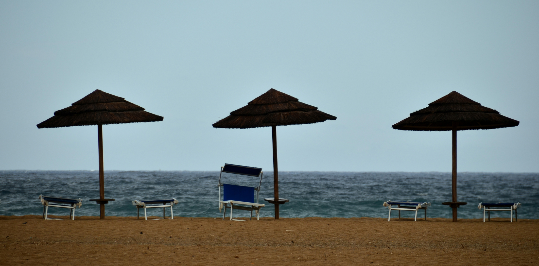 Sardinien:Strand:Schlechtes Wetter!