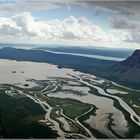 Sarek Nationalpark - Ausblick vom Skierffe