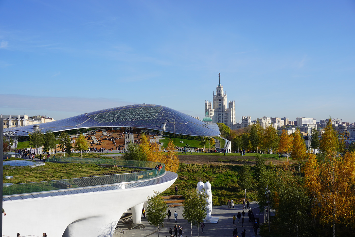 Sarjadje Park, Moskau