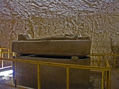 Sarkophag im Grab des Pharao Siptah im Tal der Könige