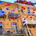 SARLAT/ Des fleurs en l'air 