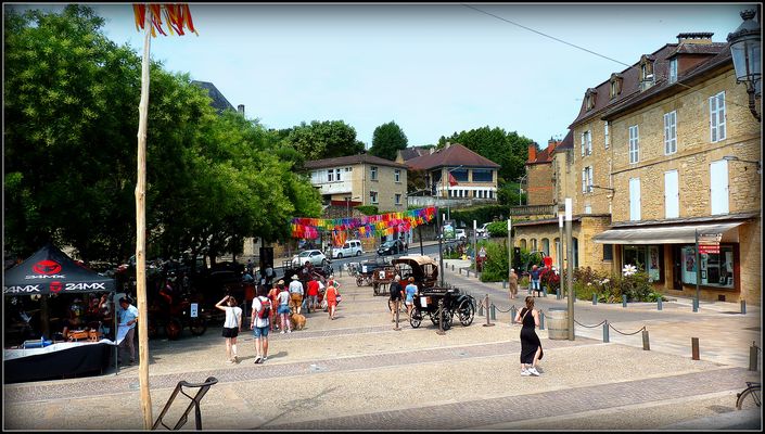 Sarlat en été 
