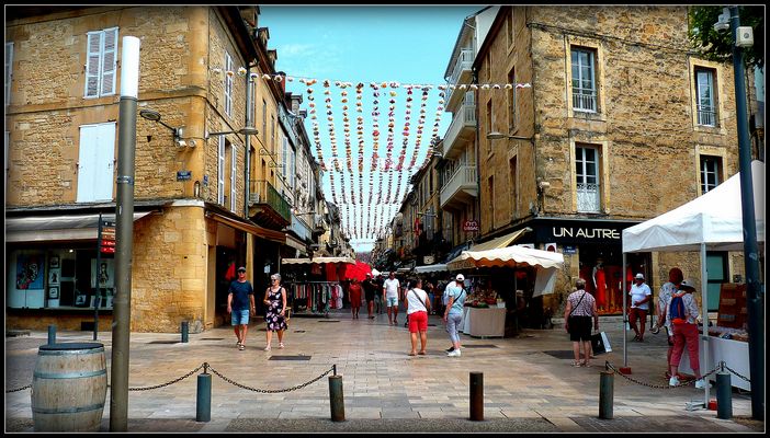 Sarlat en été 