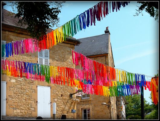 Sarlat en été 