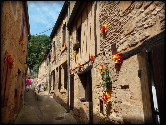 Sarlat en été 