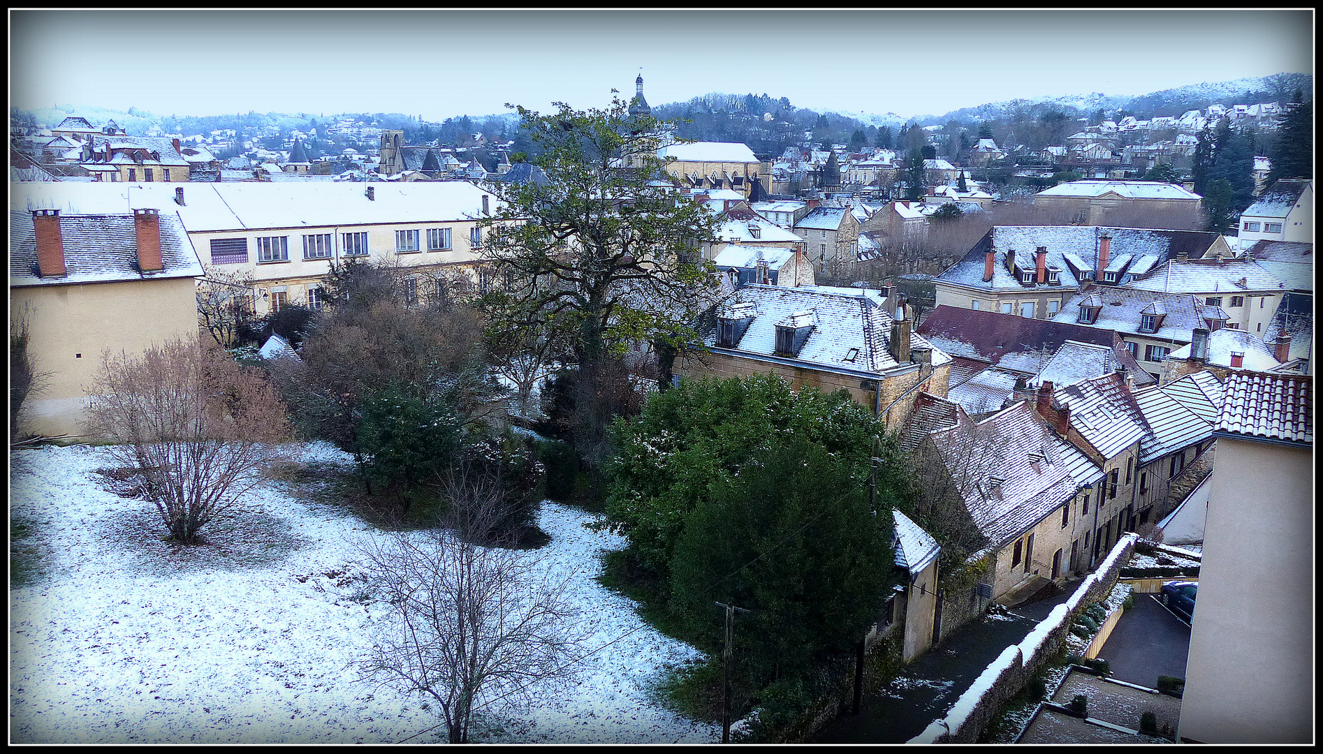 Sarlat vu de nos fenêtres 