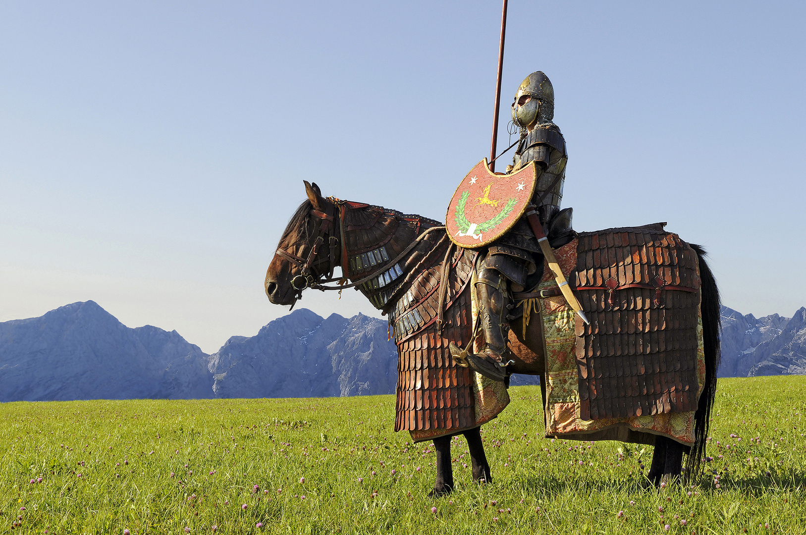 Sarmatischer Reiter Foto & Bild fotomontage, pferd, mittelalter