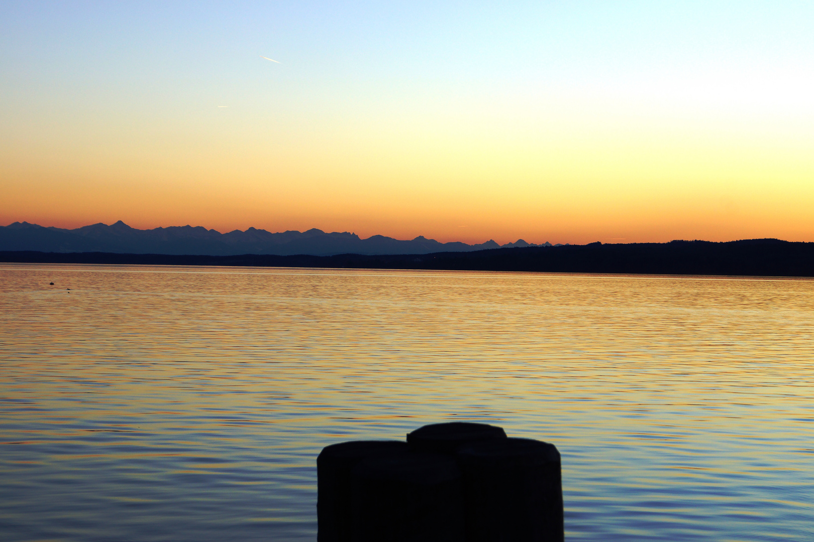 Sarnberger See von Leoni aus