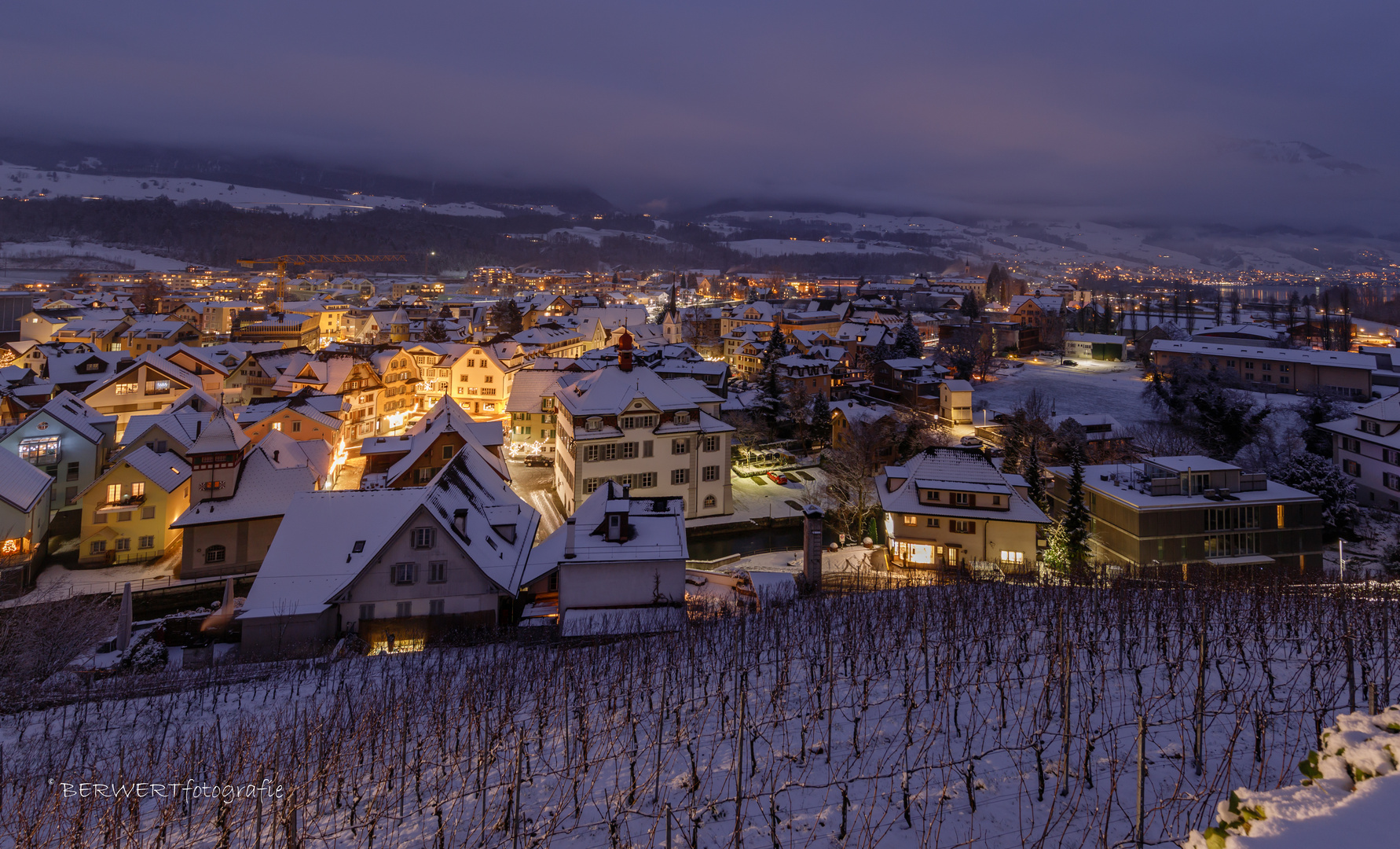 Sarnen mit Zuckerguss