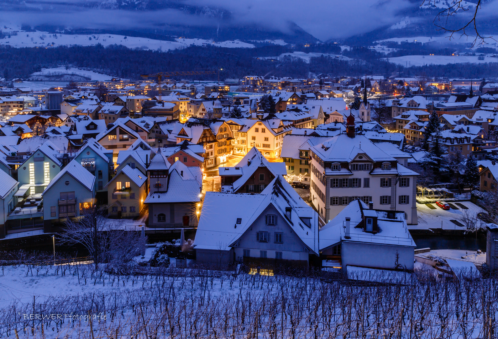 Sarnen mit Zuckerguss